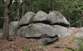 Granite rock formation near ÃÂ½ihle Royalty Free Stock Photo